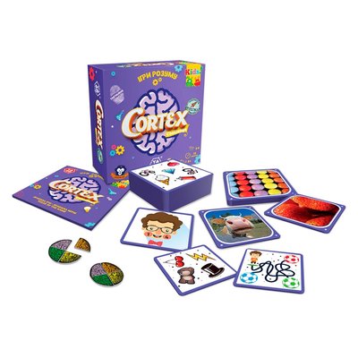 Настольная игра - CORTEX CHALLENGE KIDS (90 карточек, 24 фишки) 101019917 101019917-36687